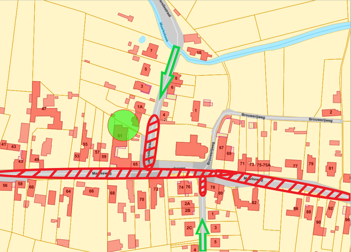 Plan bereikbaarheid en werkzone