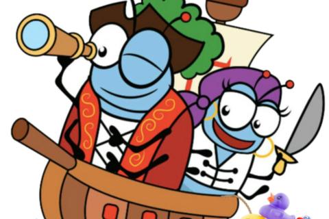 Krik'ahoy piraatjes Maarkedal (24-28/08/2026) © Kriebelkampen / Creafant vzw