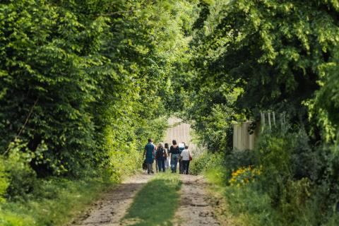 Wandelen langs trage wegen in Maarkedal © Gemeentebestuur Maarkedal