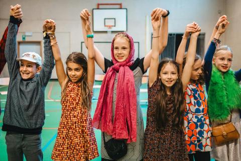 Musicalkamp Reis naar de spiegelwereld © Milakampen