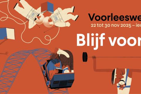 Voorleesweek 2025: Blijf voorlezen! © voorleesweek