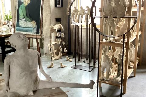 Atelier in beeld: Lut Brackx © Atelier in Beeld