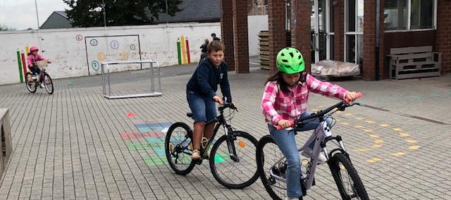zigzag fietsen
