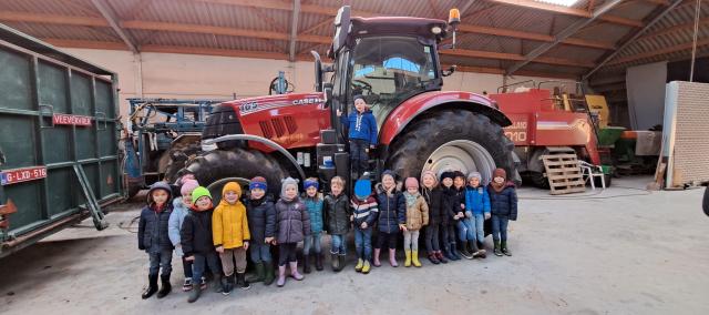 bezoek aan de boerderij