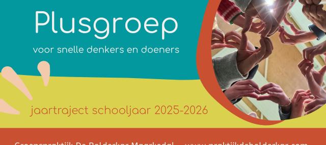 Plusgroep voor snelle, creatieve denkers (kleuters) © Nancy Baecke