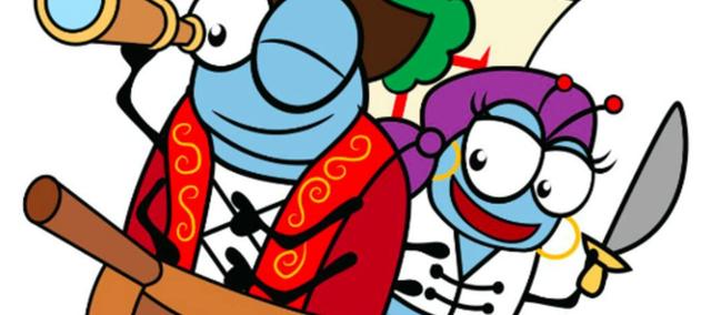 Krik'ahoy piraatjes Maarkedal (24-28/08/2026) © Kriebelkampen / Creafant vzw