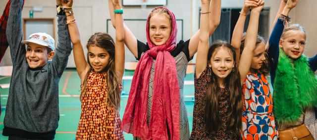 Musicalkamp Reis naar de spiegelwereld © Milakampen