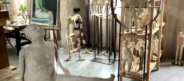 Atelier in beeld: Lut Brackx © Atelier in Beeld