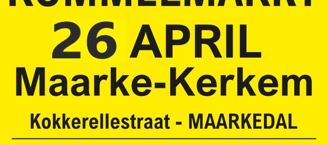 MAARKSE -KERKEM  ROMMELMARKT © vzw-rmbo
